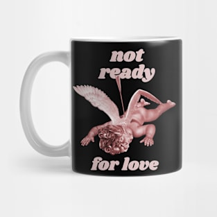 Not Ready For Love Cupid Mug